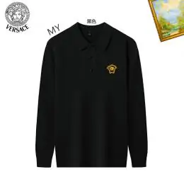 versace pull  manches longues pour homme s_1263ba2